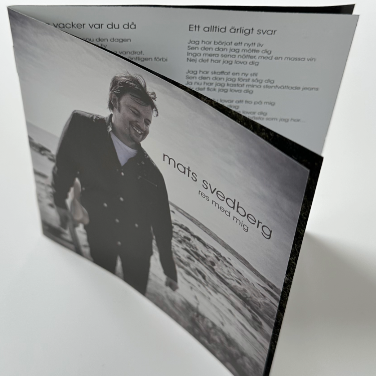 Mats Svedberg - Res med mig - CD-skiva